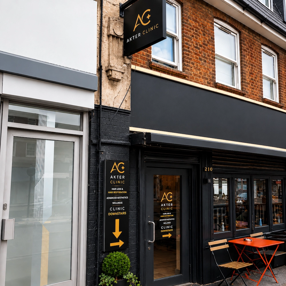 Akter Clinic hair restoration consultation